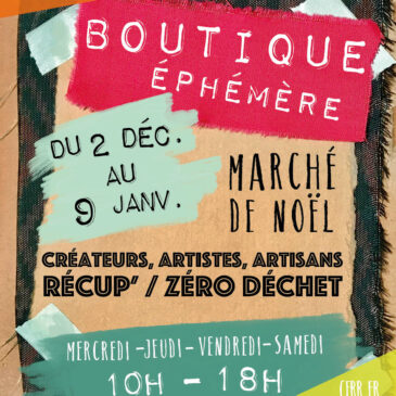 Boutique éphémère de Noël