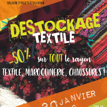 Destockage Textile !