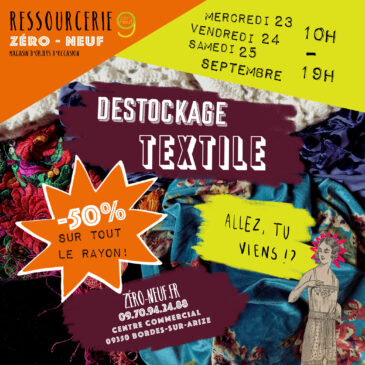 Déstockage Textile !