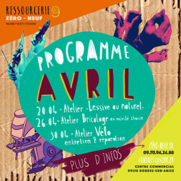 Programme d’avril