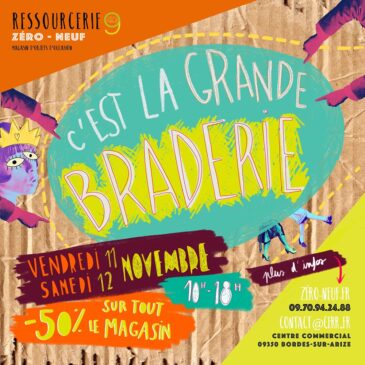 Braderie d’automne !