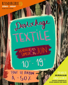 bon plan textile ressourcerie zero neuf