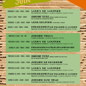 Programme de Juin 2025