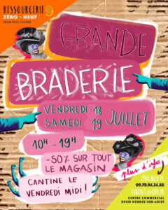 braderie ressourcerie zero neuf ariège bon plan