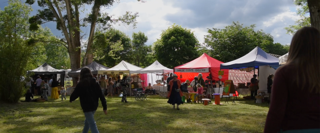 marche de créateurices ressourcerie zero-neuf