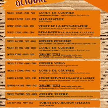 Programme Octobre 2025