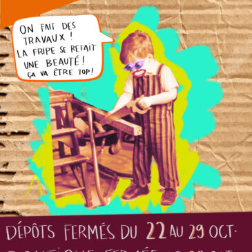 Travaux à la ressourcerie