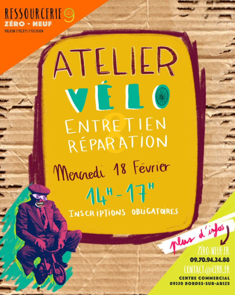 atelier velo ressourcerie