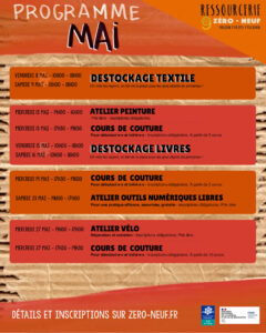 programme atelier ressourcerie mai ariege