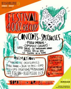 festival ressourcerie zero neuf Bordes sur Arize