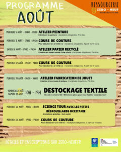 atelier peinture activité pour enfants mas d'azil